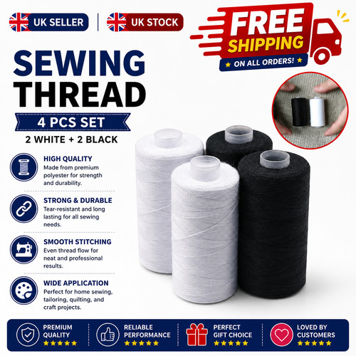 500 3000m sewing thread spools - 500-3000m,