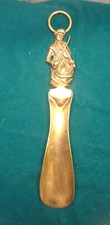 Violin Player Fiddler Vintage Musician Brass Shoe Horn 10inches/25.5cms C1920s