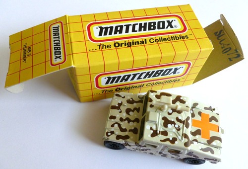 1994 matchbox mb3 hummer - matchbox,