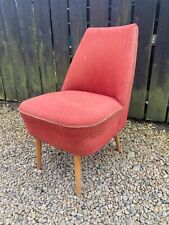 Original vintage barrel back cocktail chair 1965, cheaper for recovering