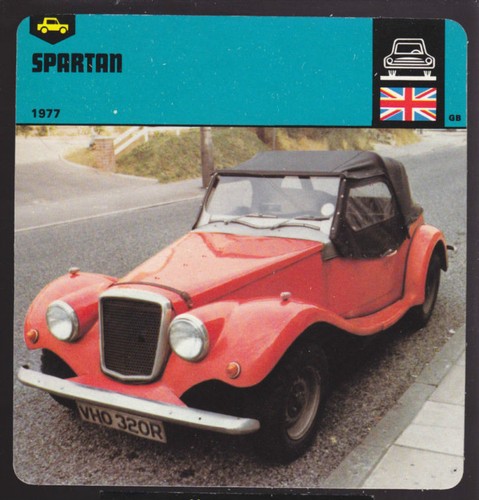 1977 spartan british car photo - spartan,