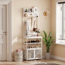 Coat and Hat Stand 4 Hooks