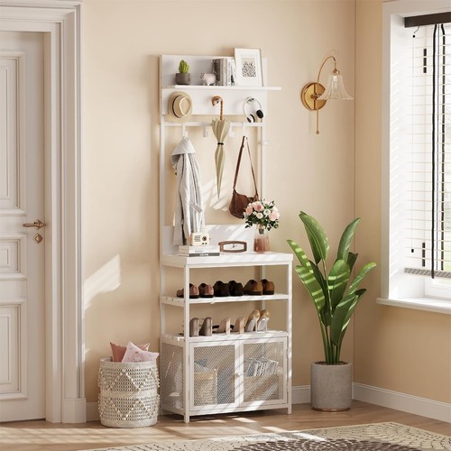 Coat and hat - coat, hooks
