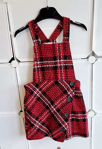 Matalan red checked tartan - red,