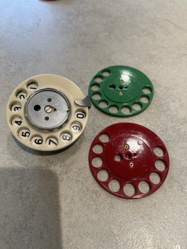 Gpo red green ivory bakelite - gpo, red/green/ivory