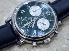 Chopard Mille Miglia Polo Trophy 38mm Quartz Watch 8271 Green Dial Chronograph