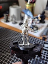 Infinity Nomads Female Securitate Combi Rifle Corvus Belli Metal Miniature