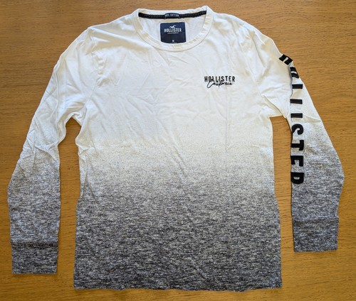 Hollister white gradient - white,
