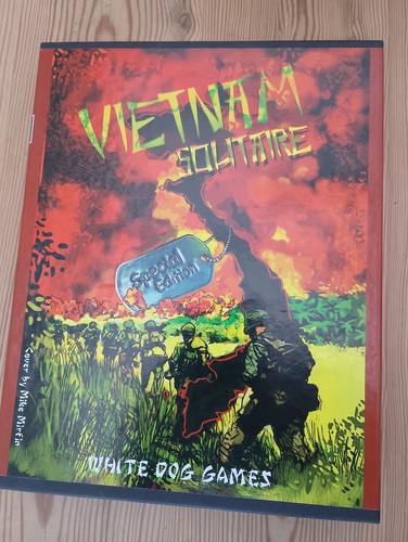 Vietnam solitaire white dog - solitaire,