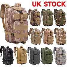 Tactical Military Backpack 11 colour Army Rucksack Camping Hiking Trekking