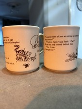 Winnie The Pooh Vintage Mugs Pooh Corner Hartfield Pair