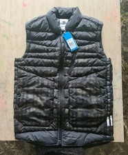 mens ADIDAS gilet camo grid