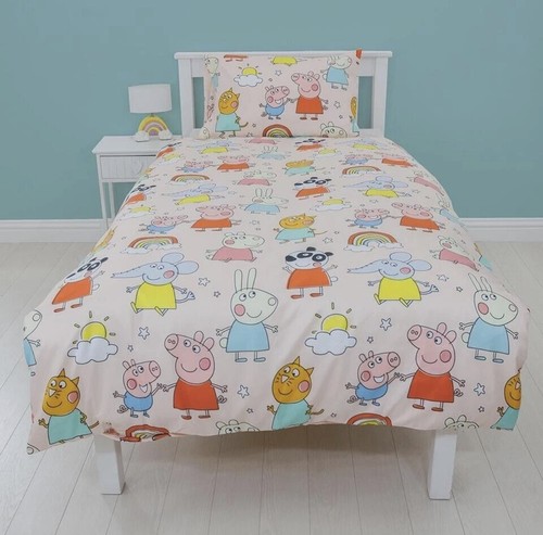 Peppa pig toddler bed set - peppa,