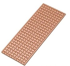 2 x COPPER STRIPBOARD 25 X