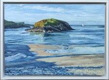 Early Morning Trag Beach Oil