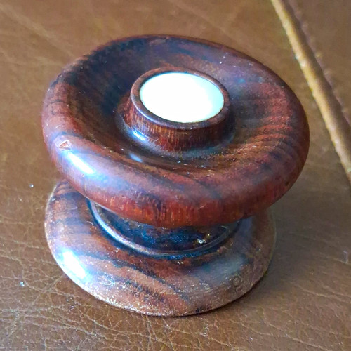 Antique salvaged wooden round - antique,