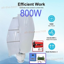 800w wind turbine 12v - wind, 24v
