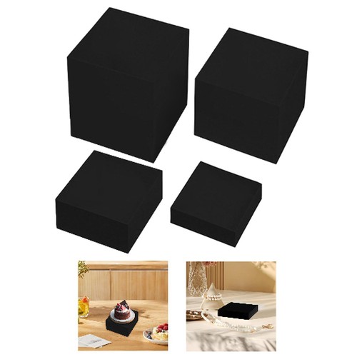Black buffet riser food - food,