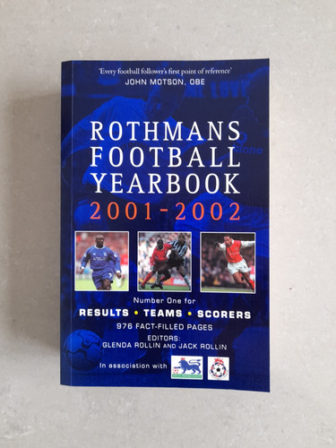 Rothmans football yearbook - rothmans,