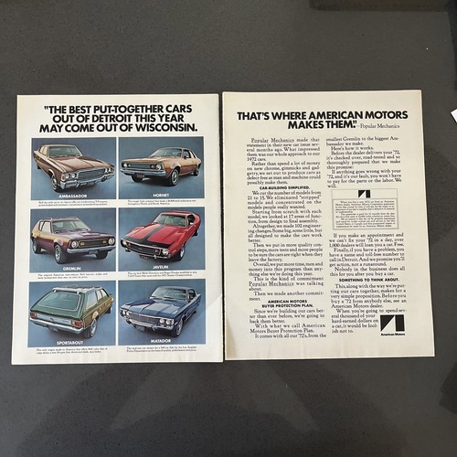 Vintage 1972 amc gremlin - vintage,