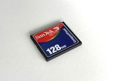 SanDisk 128MB Compact Flash CF