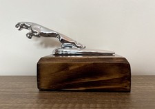 JAGUAR CHROME MOTOR CAR BONNET HOOD ORNAMENT MASCOT