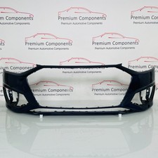Audi A4 Front Bumper Genuine Blue B9.5 Se Face Lift With PDC 2019 - 2024 [AO13]