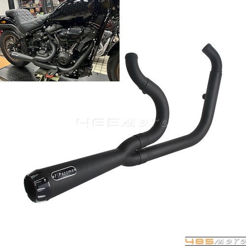 Slip into 1 exhaust - 2-into-1,