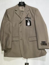 Mens Metro Club Tan 3 Button