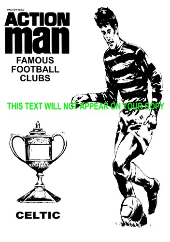 Vintage action man celtic - vintage,