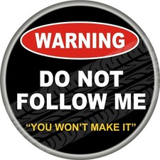 4x4 Spare Wheel Cover WARNING