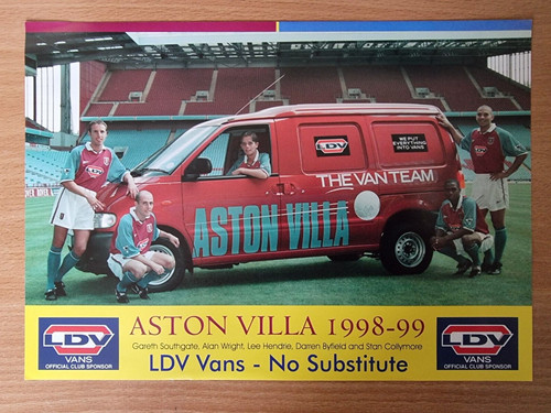 Aston villa 1998 photograph - aston,