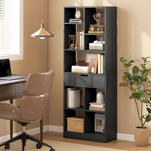 Freestanding bookshelf with - freestanding,