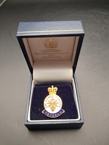 Armed forces veteran - veteran, enamel