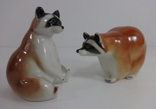 Lomonosov Racoon Figurines