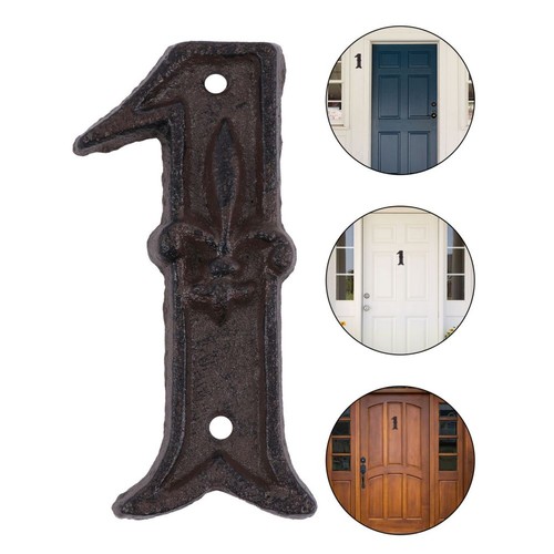 Cast iron decorative door - iron,