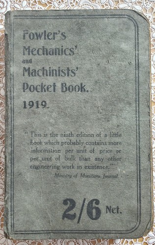 Vintage fowler mechanics - vintage,