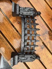 Cast iron Knight  grate Fire