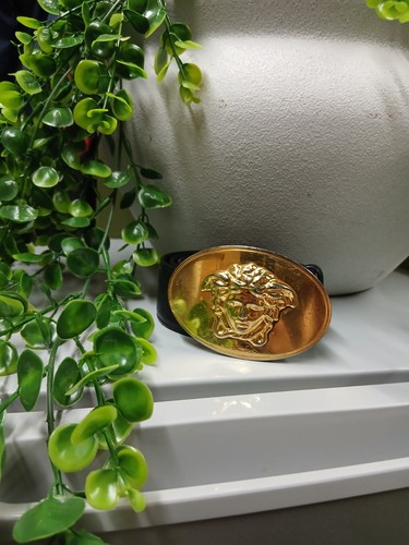 Versace belt men gold - men,