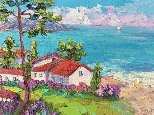 Seascape original art - seascape,