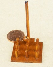 Dolls House Stained Wooden