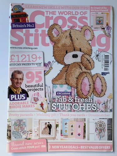 The world cross stitching - world,