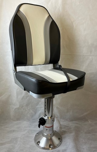 Folding boat seat adjustable - folding,