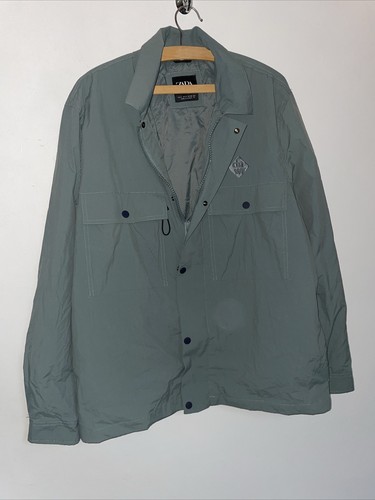 Zara green lightweight - zara, jacket
