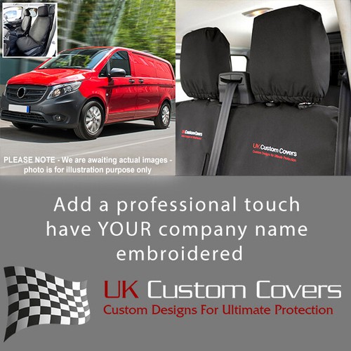 Mercedes vito van front - front, seat