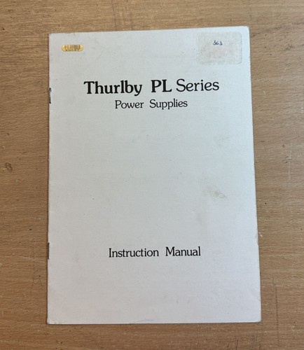 Thurlby series power - pl,