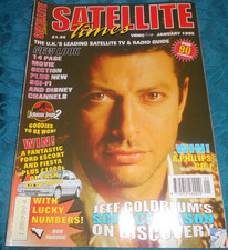 Satellite Times Magazine January 1995 Jeff Goldblum Jurassic Park 2