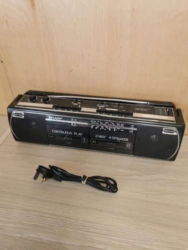 Sharp 268e stereo radio - sharp,