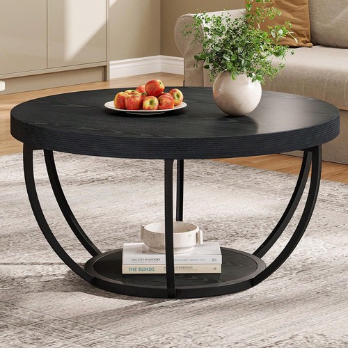 Black round tier coffee - tier,