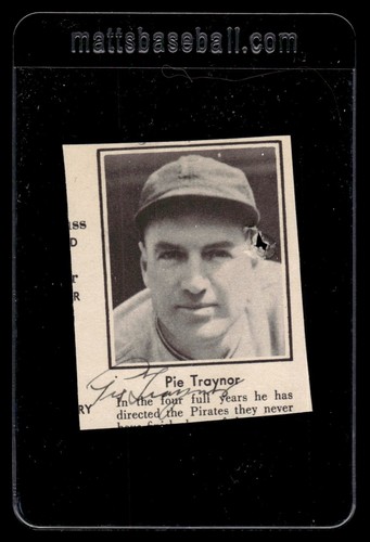 Pie traynor pirates - traynor, baseball